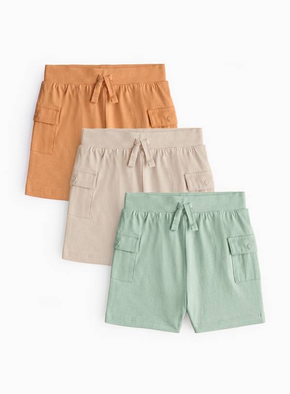 Cargo Jersey Shorts 3 Pack 18-24 months